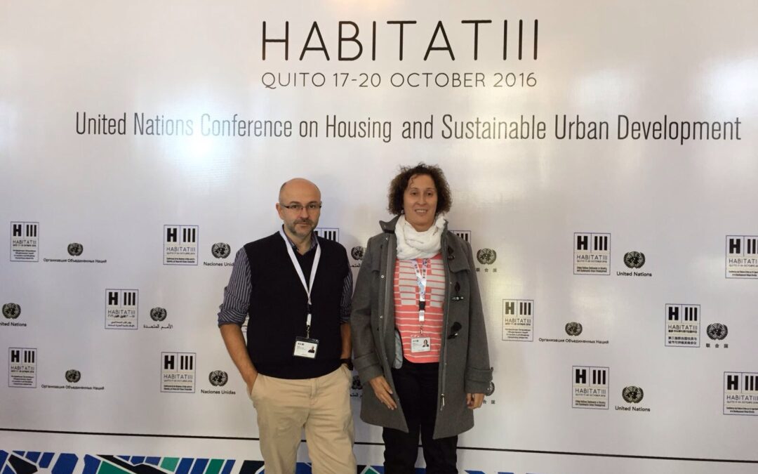 La Cátedra de Vivienda URV participa al Hábitat III, el congreso internacional convocado por las Naciones Unidas en temas de vivienda