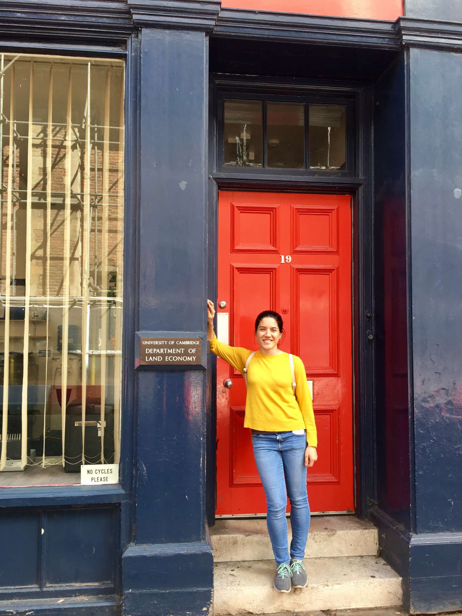 The researcher Gemma Caballé has made a three-month research stay at the University of Cambridge (England)