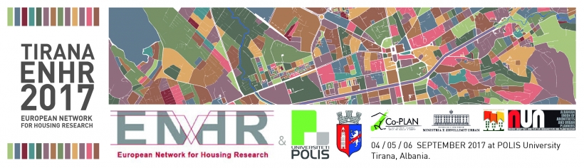 Four researchers from the UNESCO Housing Chair attended the International Conference organized by the EUROPEAN NETWORK FOR HOUSING RESEARCH (ENHR) in Tirana on 4-6 of September 2017.