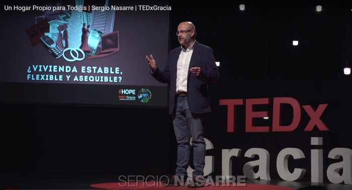 Sergio Nasarre participa com a ponent convidat a TEDxGracia