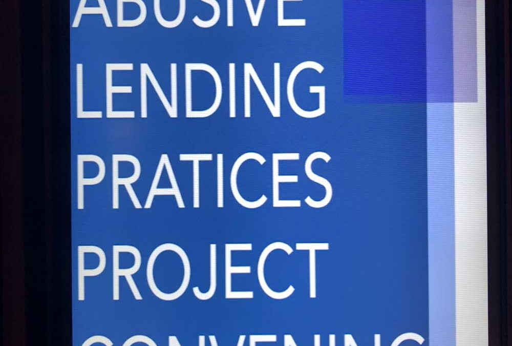 Asistencia a la reunión anual del Proyecto de Investigación de la Open Society Foundations sobre prácticas abusivas de los prestamistas