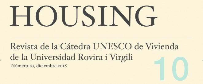 Journal of the UNESCO Housing Chair