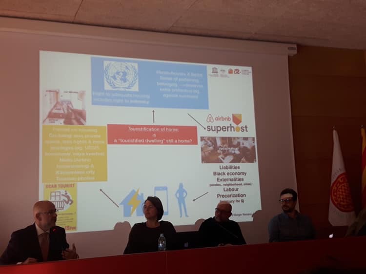 Taula rodona «Airbnb: the end or the future of cultural tourism?”