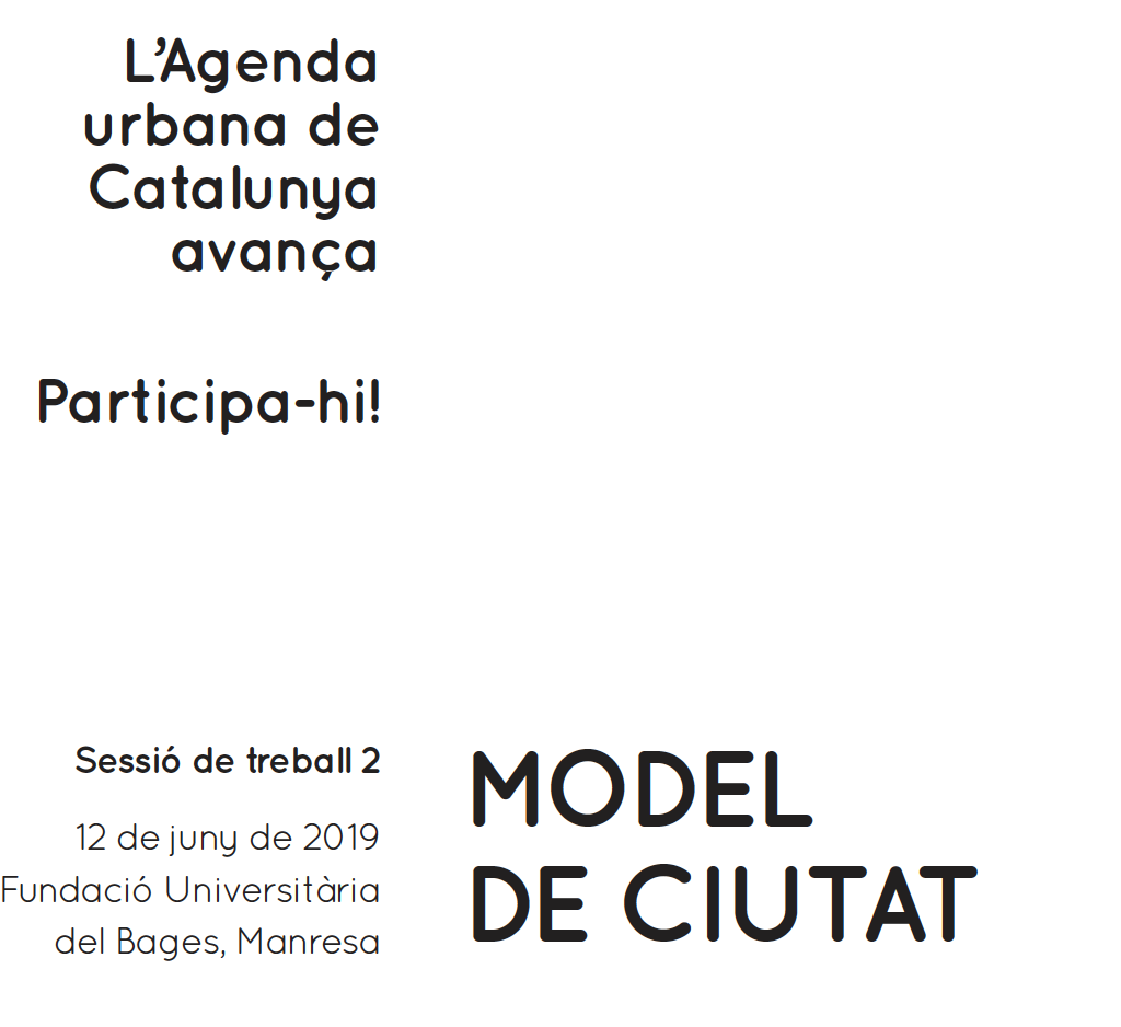 Urban agenda of Catalonia