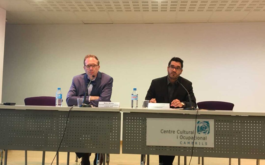 5º Curso de Verano de la Cátedra con la presencia del Dr. Marc Roark