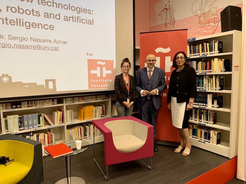 Conferencia en el Instituto Cervantes de Sidney, Australia