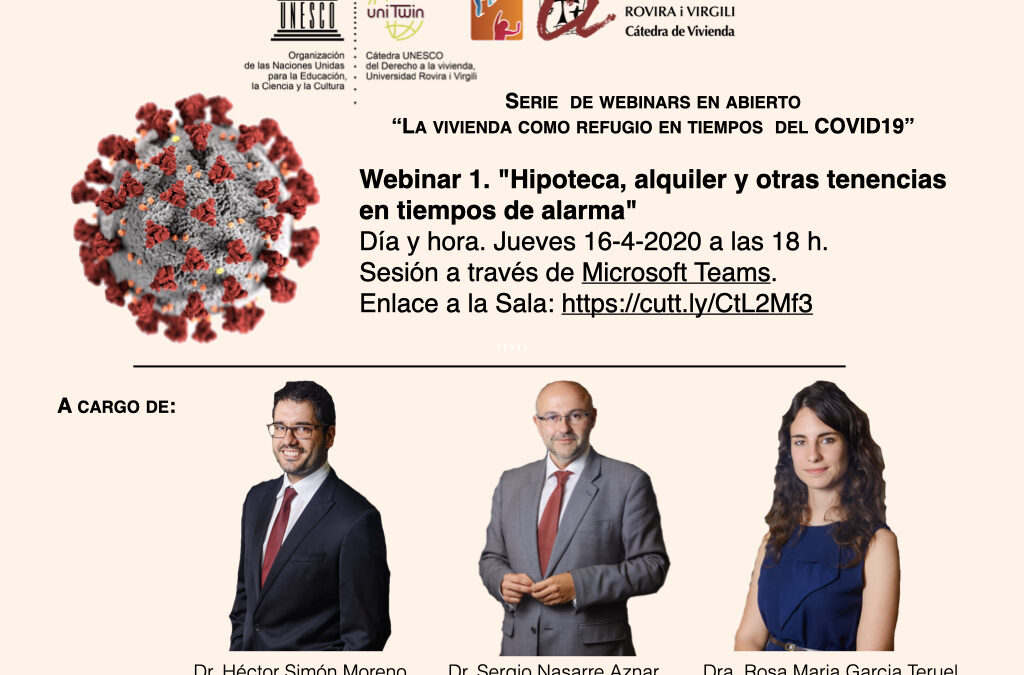 Grabación del primer webinar
