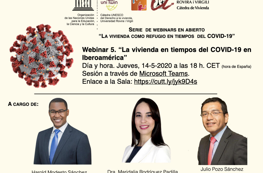 Grabación del quinto webinar