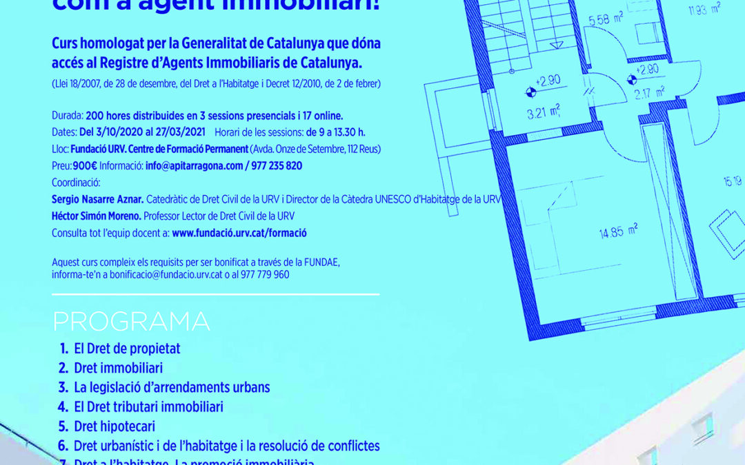 Advanced course for real estate agents and property management