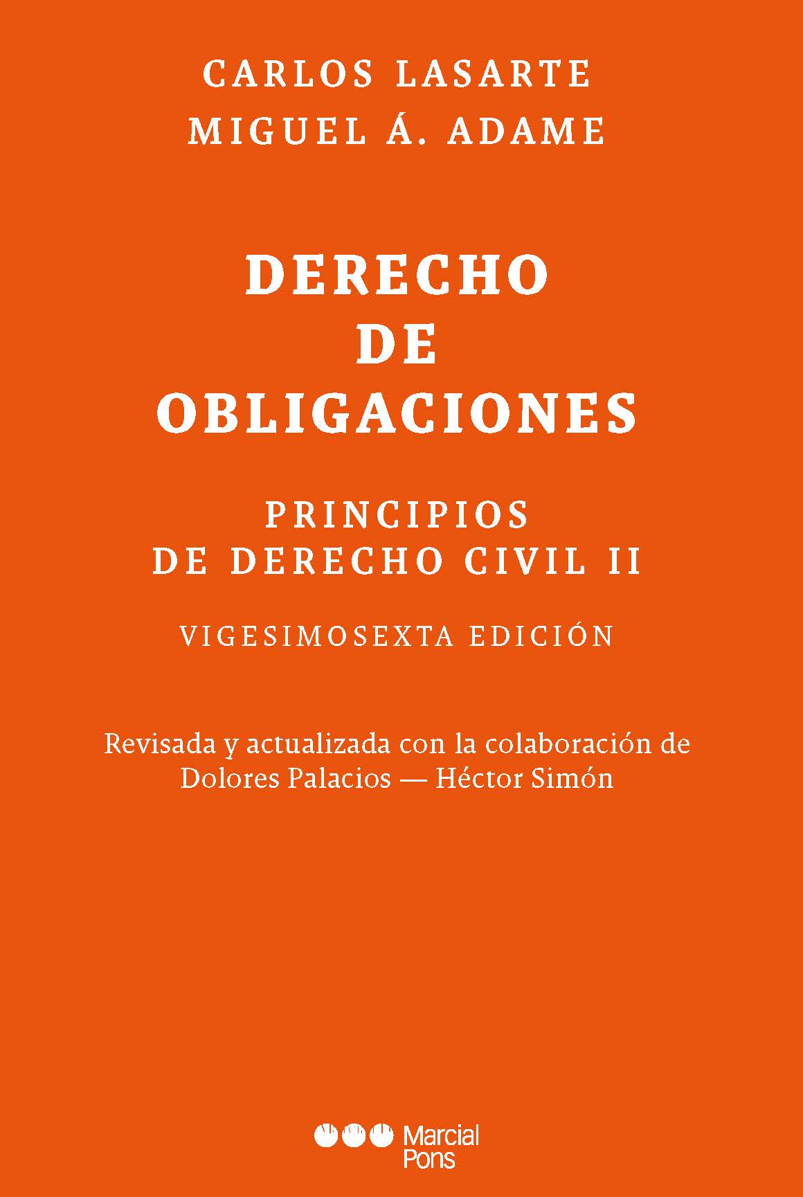 Review and update of the work «Principios de Derecho Civil»