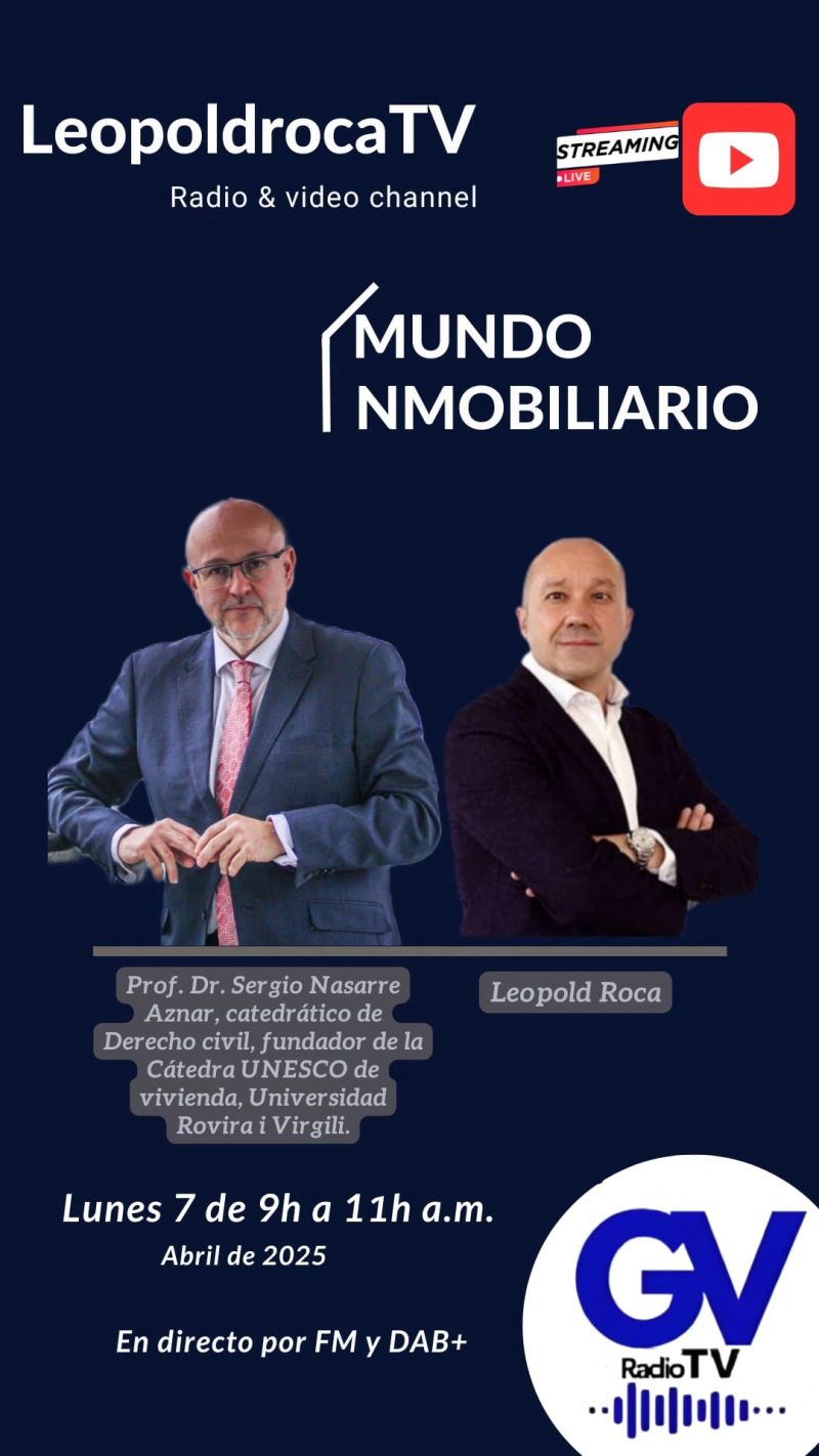 Podcast «Mundo inmobiliario LeopoldRoca TV»