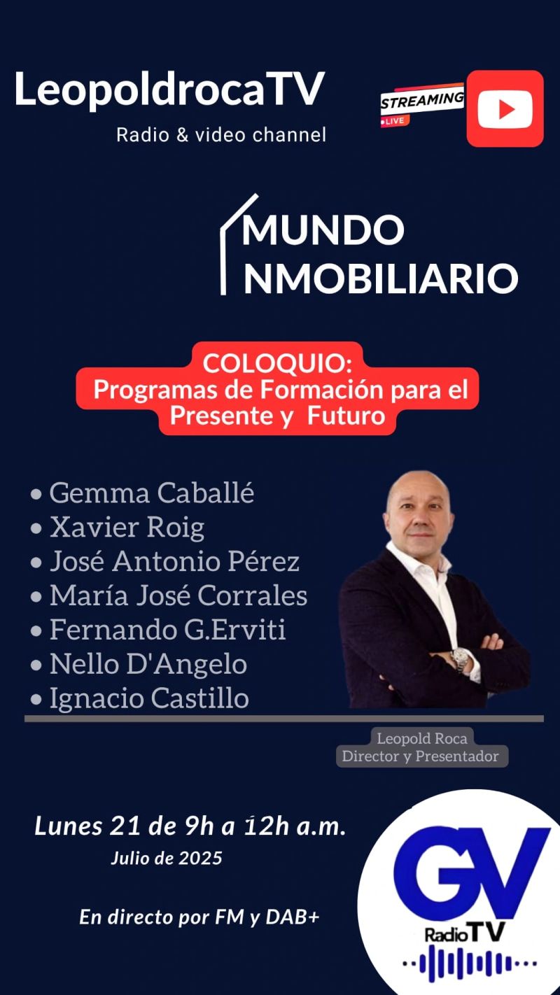 Podcast «Mundo inmobiliario LeopoldRoca TV»