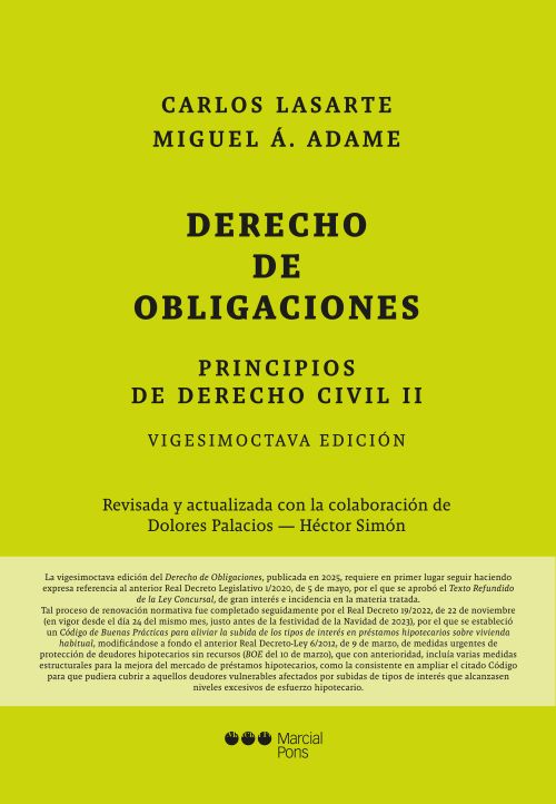 Review and update of the work «Principios de Derecho Civil»